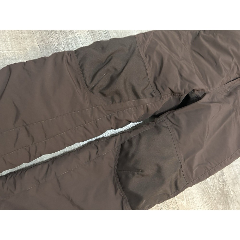 L.L. Bean Kids Brown Size 12 Insulated Snow Ski Pants w/ Adjustable Waist - Picture 3 of 6